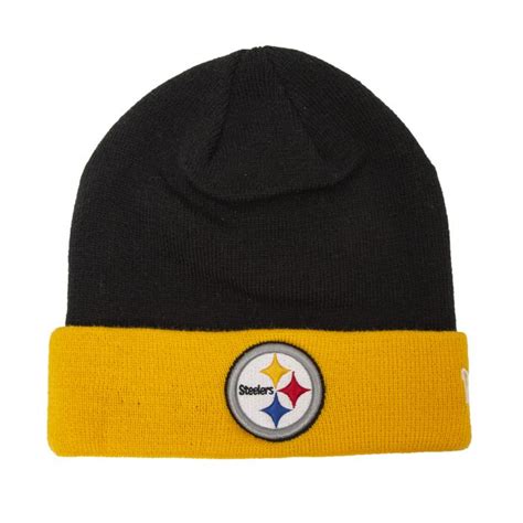 Pittsburgh Steelers New Era 4th Down 2 Tone Knit Hat