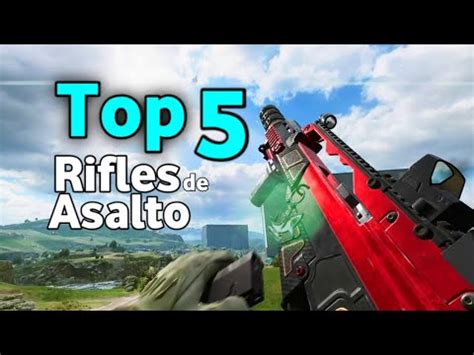 Top 5 Mejores Rifles De Asalto BATTLEFIELD 2042 YouTube