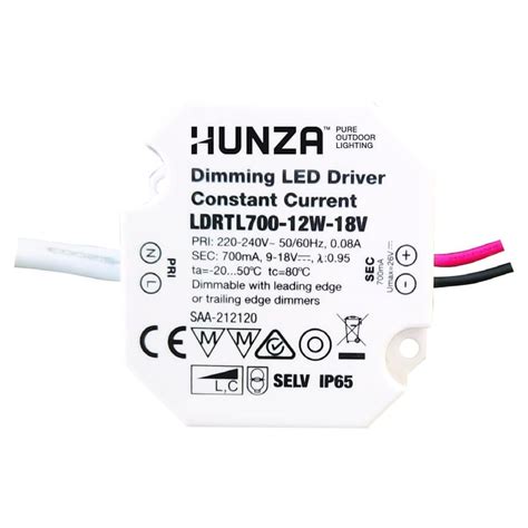 Hunza 220 240V Constant Current Driver 12W Hunza Outdoor Lighting