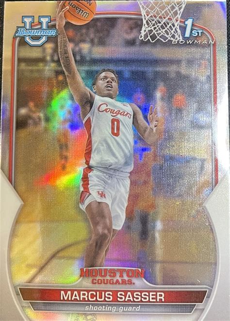 Bowman University Chrome Basketball Refractors Pick Your Card