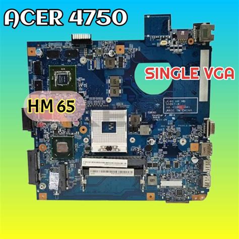 Jual Motherboard Mainboard Mobo Acer 4750 4752 4755 Chipset Hm 65 Shopee Indonesia