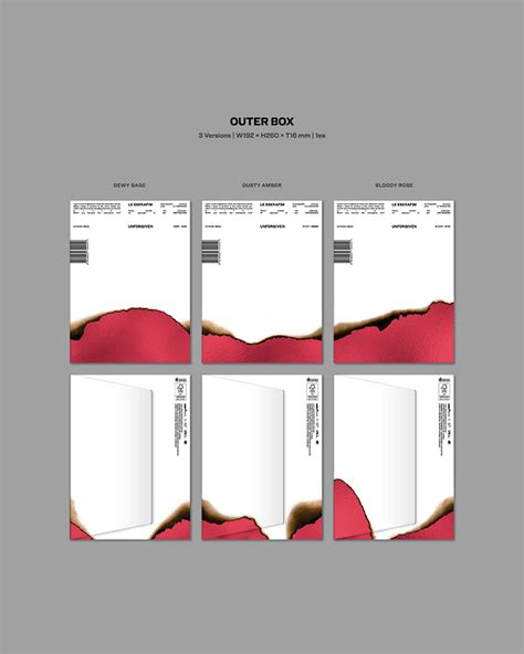 LE SSERAFIM - 1ST STUDIO ALBUM 'UNFORGIVEN': A Must-Have Kpop Album