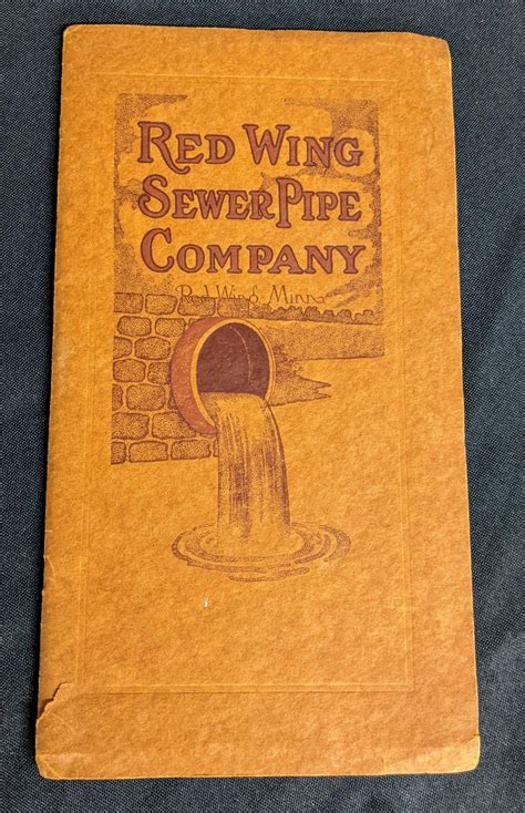 At Auction Red Wing Sewer Pipe Company Catalog