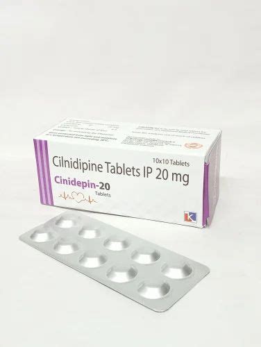 Cilnidipine Mg Tablet At Rs Box Cilnidipine Tablets In Surat