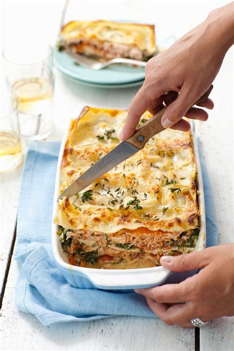 Lachs Lasagne Mit Spinat Rezept EAT SMARTER