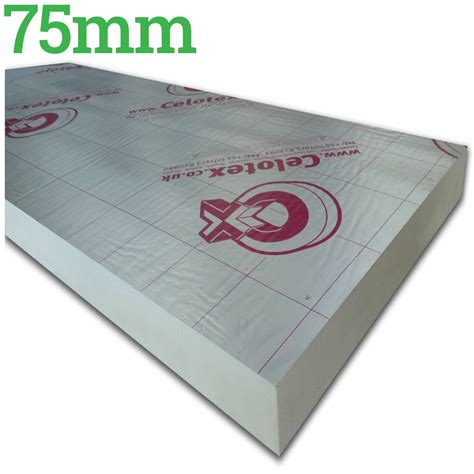 75mm Celotex GA4075 Thermal PIR Insulation Board GA4000 Insulation