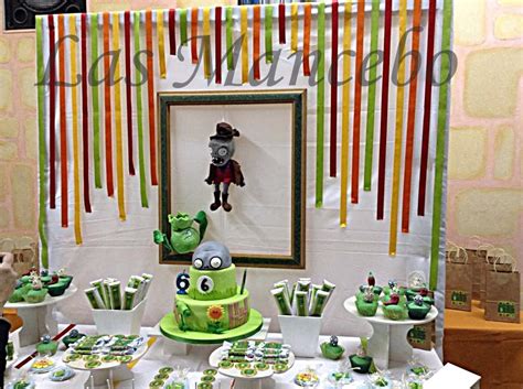 Plants Vs Zombies Birthday Party Ideas Photo 1 Of 10 Catch My Party