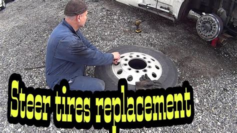 Semi Steer Tire Replacementmichelin Youtube