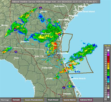 Interactive Hail Maps - Hail Map for Jacksonville, FL