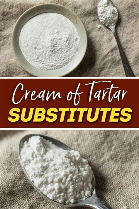 6 Best Cream Of Tartar Substitutes Insanely Good