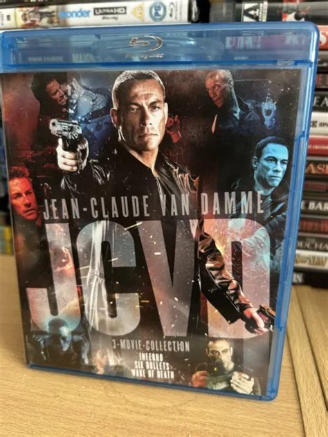 JEAN CLAUDE VAN DAMME 3 Movie Collection German Release Region B Six