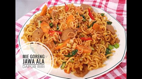 Resep Mie Goreng Jawa Enak