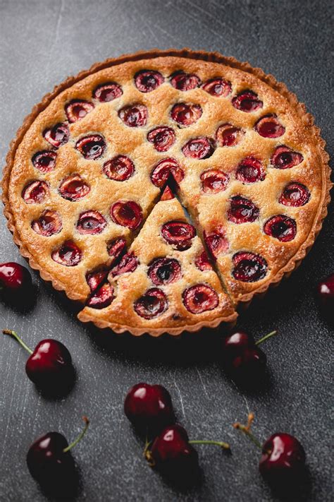 Cherry Frangipane Tart The Sunday Baker Recipe Frangipane Tart