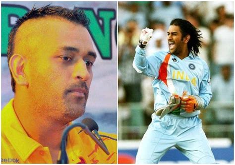 From Sporting A Mohawk To Clean Shaven Head Ms Dhoni S Hairstyle Evolution Through The Years