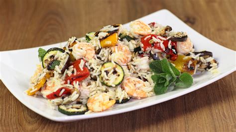 Ricetta Insalata Di Riso Con Gamberi E Peperoni Cookaround