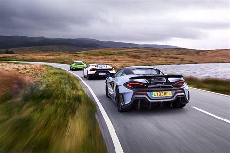 McLaren 600LT Vs Porsche 911 GT3 RS Vs Lamborghini Huracan Performante