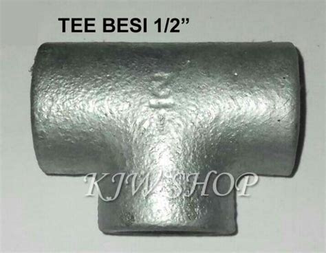 Jual Tee Galvanis Besi Inch Sambungan Pipa Cabang The Besi