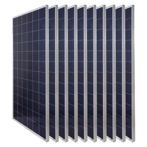 Pack 10 Panel Solar Monocristalino 500w