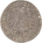 1 Thaler Louis II Henry XXI Albert George And Christof I County