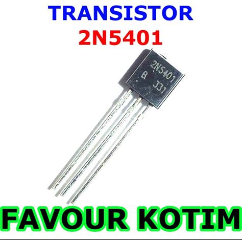 Jual Transistor 2n5401 High Voltage 160v 600ma Pnp Amplifier Fvkotim Di