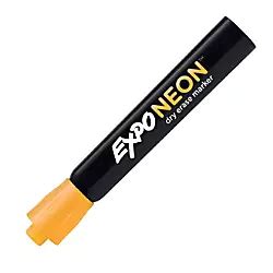 EXPO Neon Dry Erase Marker Bullet Tip Orange - Office Depot