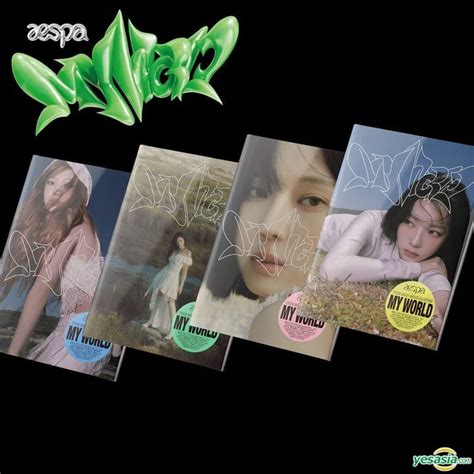 YESASIA Aespa Mini Album Vol 3 MY WORLD Intro Version Random