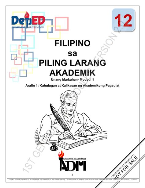 Pagsulat Sa Filipino Sa Piling Larangan Grade 12 Module 2 Hot Sex Picture