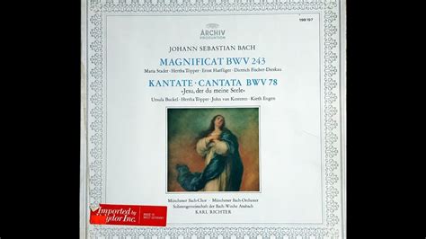 Jesu Der Du Meine Seele Cantata Bwv J S Bach Youtube