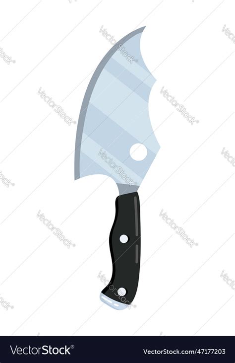 Kitchen Knife Professional Knives Royalty Free Vector Image