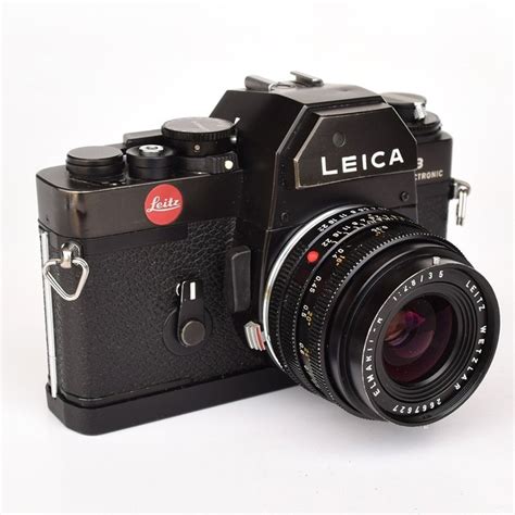 Leica R Electronic Met Een Mm F Leitz Elmarit R Catawiki