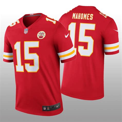 Kansas City Chiefs Patrick Mahomes Red Jersey Legend – Men’s ...