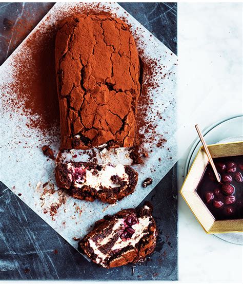 Black Forest Chocolate Roulade Gourmet Traveller