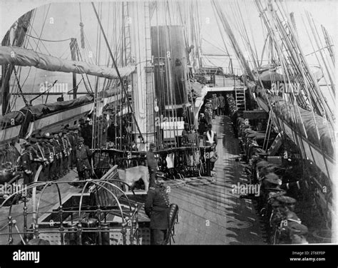 Uss Lackawanna Circa Sept 1880 Sept 1881 Stock Photo Alamy