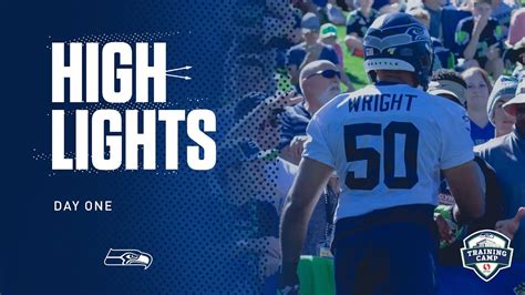 Seahawks Training Camp Day Highlights Youtube