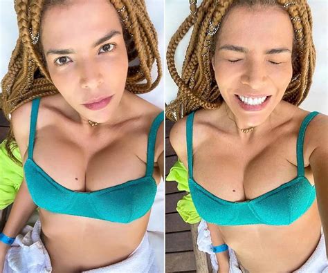 Vanessa da Mata posta fotos raras de biquíni na Praia da Pipa