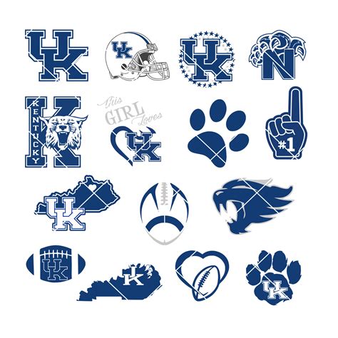 Kentucky Wildcats Svg Png Dxf Ncaa Svg Png Dxf Football Svg Inspire