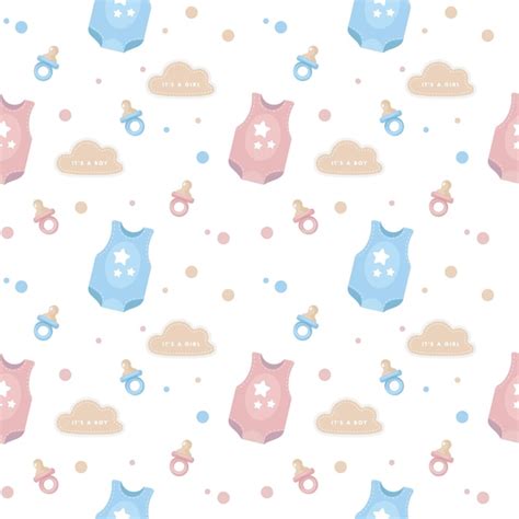 Premium Vector Baby Seamless Pattern