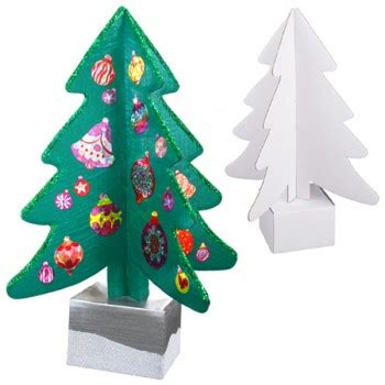 Sapins En Carton D Corer Cl Opatre Colles Couleurs