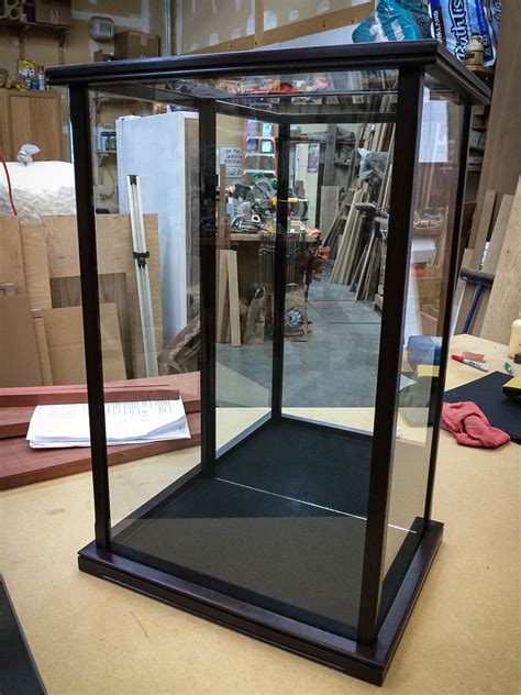 Handmade Glass Display Case For Statues Dolls Hierlooms Models