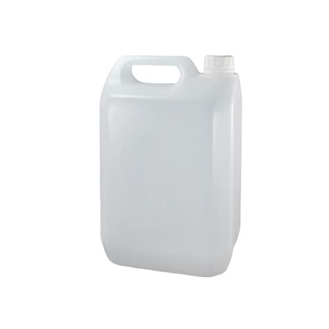 5 Litre HDPE Plastic Bottle Jerry Can With Tamper Evident Cap Bonnymans