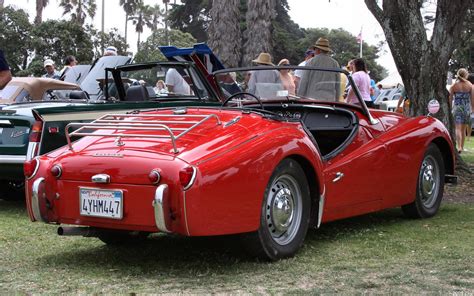 Triumph Tr Red Rvr British Marques Oxnard Ca Flickr