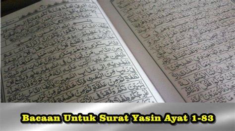 Bacaan Surat Yasin Ayat Lengkap Tulisan Arab Latin Dan Terjemahan