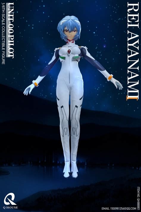 Figurine 1/6 Unit-00 Pilot - Rei Ayanami Eva - Machinegun.fr