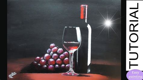 Painting Of Wine Glass at PaintingValley.com | Explore collection of ...