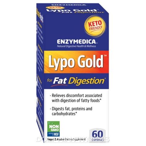 Enzymedica Lypo Gold 60 Capsules