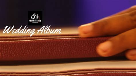 Unboxing Wedding Album 12x36 Album Vasanthstudio JKM Couples