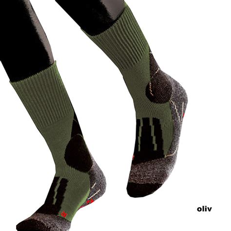 Falke Trekking Socken Tk Dicker A Oliv