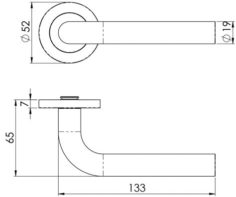 Carlisle Brass Eurospec Steelworx Swl Spira Lever On Round Rose Satin