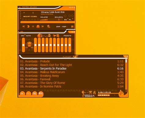 Retroarcade Winamp Skin