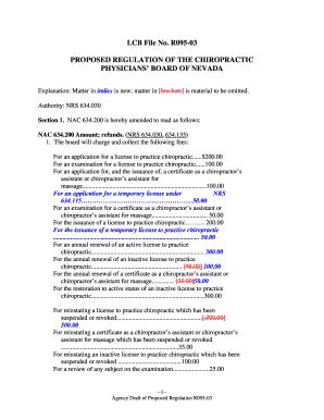 Fillable Online Leg State Nv Lcb File No R Proposed Regulation